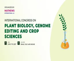 International Congress on Plant Biology, Genome Editing and Crop Sciences